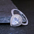 Wedding Rings for women Silver OL Finger Engagement Rings